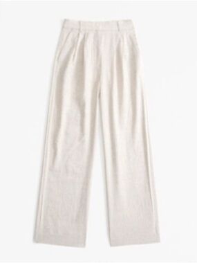 NWT Abercrombie & Fitch Sloane Tailored Wide Leg Pant (10/30)
